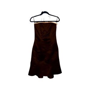 Jessica McClintock Satin Cocktail Dress - 5/6